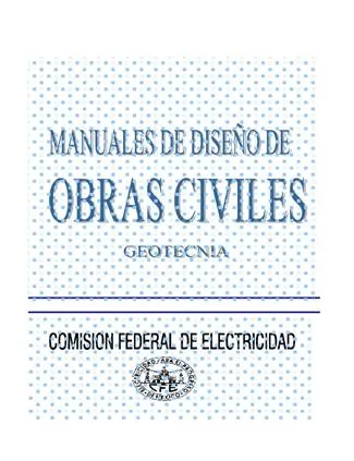 manuales de diseño de obras civiles