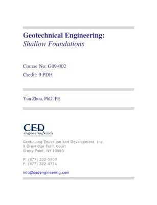 Geotechnical Engineering Deep Foundations Yun Zhou